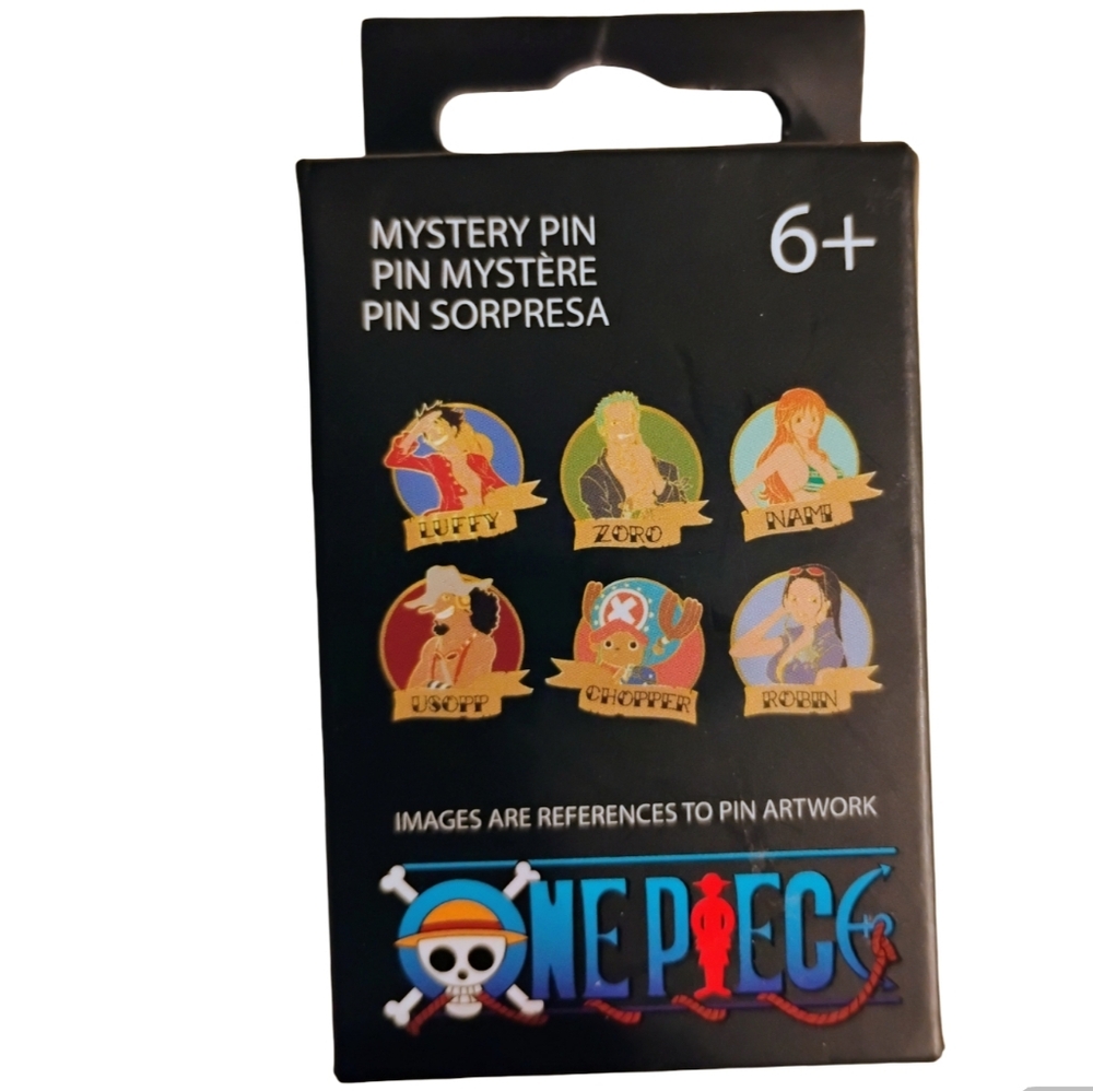 One Piece Mystery Enamel Pin – Surprise Character! ✨🎁